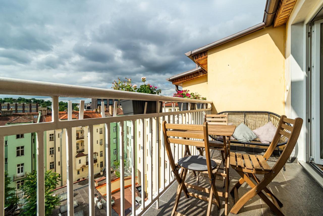 Central, Spacious, Modern 5 Bedrm Duplex W/Balcony Prague Ngoại thất bức ảnh